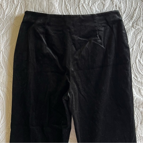 Piazza Sempione - Honia - Velvet Tapered Pants - Black - Picture 10 of 13